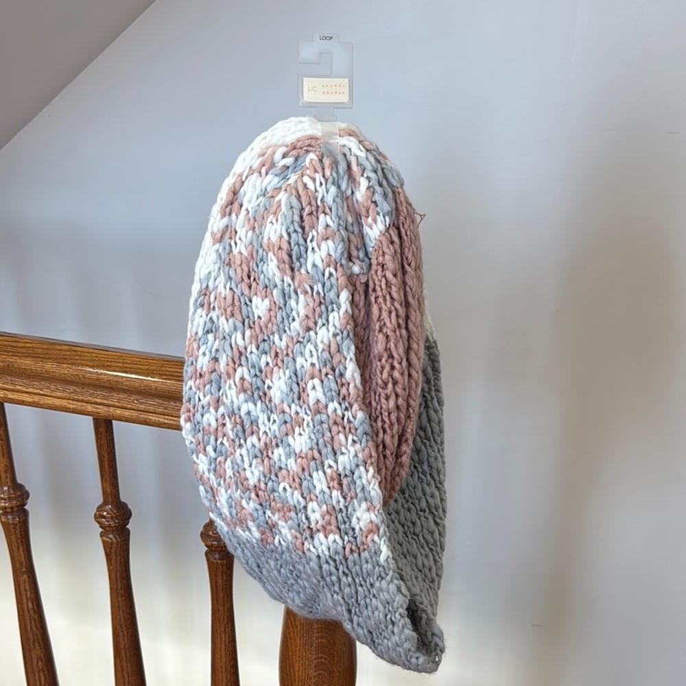 NWT! Lauren Conrad Multicolor Loop Scarf